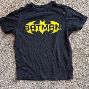Batman | 4/5t Black Graphic T-Shirt
